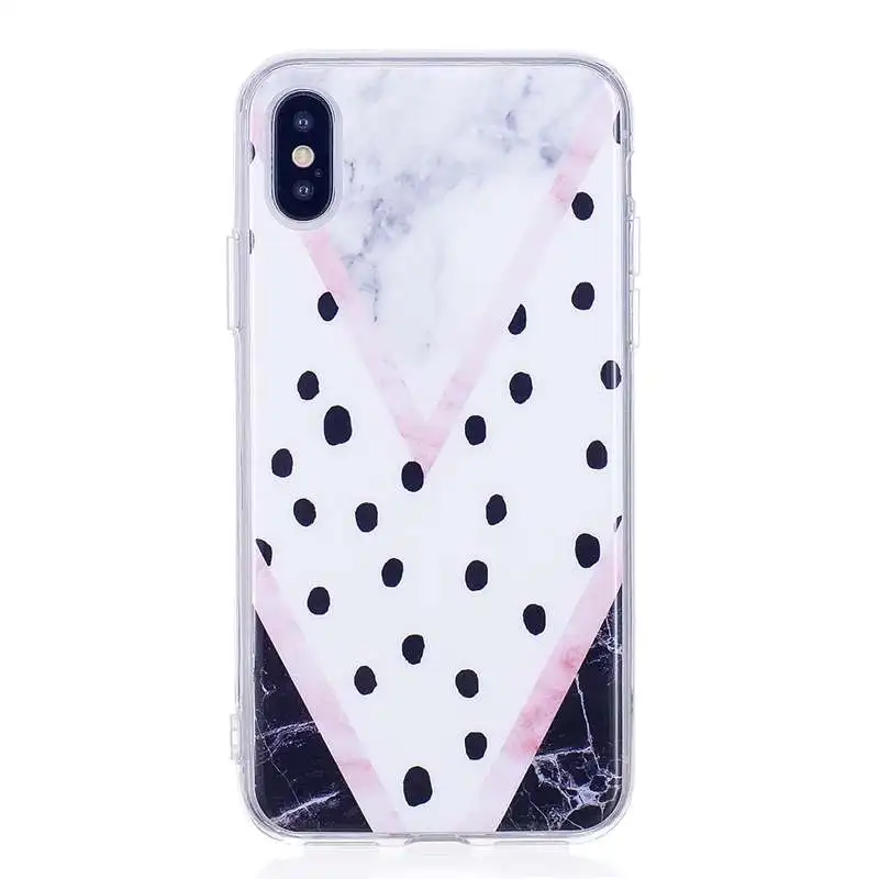 Soft Silicon Capas For iPhone 6S 7 8 8Plus 7plus Case Luxury Marble Cover Cute Funda XR X XS Max 5 5S SE Coque Bags |