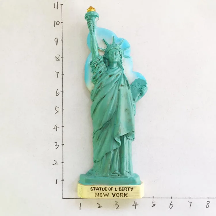 BABELEMI 3D Статуя Свободы Нью-Йорк Лас-Вегаса, Гавайи США магнит на холодильник Канада Бразилия магниты на холодильник кухонная наклейка