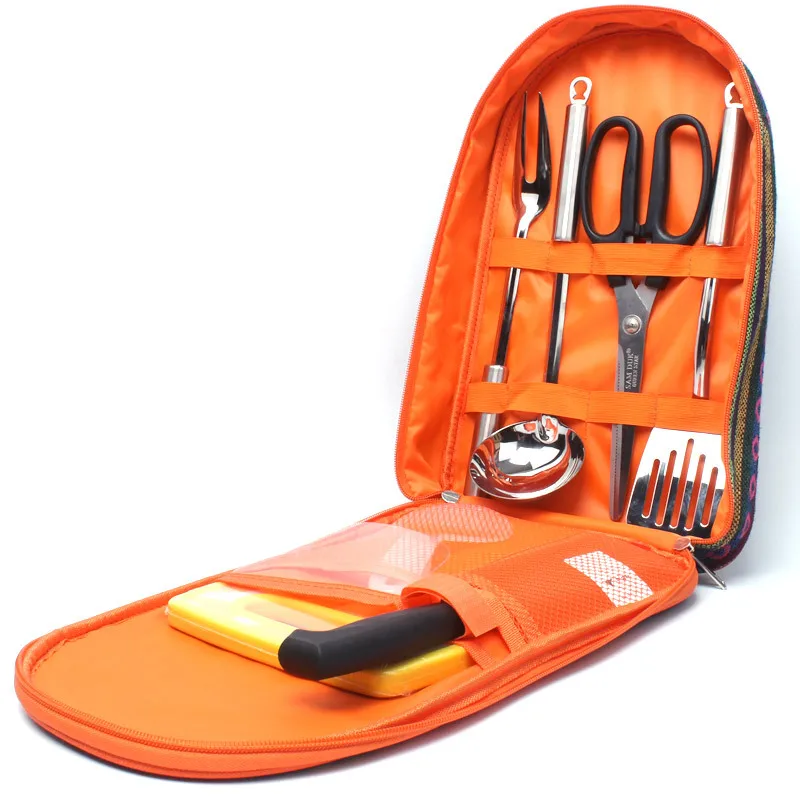 Набор кухонной посуды для кемпинга походная Складная ложка вилка нейлоновая