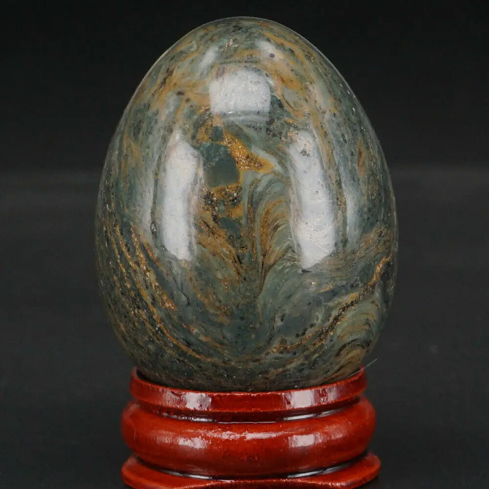 Stromatolite Jasper Природный драгоценный камень кристалл рейки лечебная Сфера Йони массаж яйцо коллекция домашнего декора - Цвет: Stromatolite Jasper