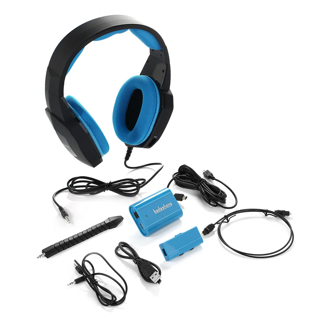 Badasheng BDS-939O 7в1 многофункциональная оптическая игровая гарнитура для xbox 360/xbox ONE/PS4/шумоподавление, цифровой стерео аудио