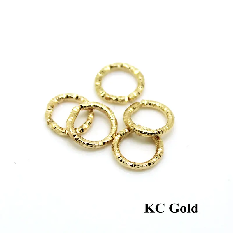 50-100 шт. круглые витые кольца для изготовления ювелирных изделий аксессуары