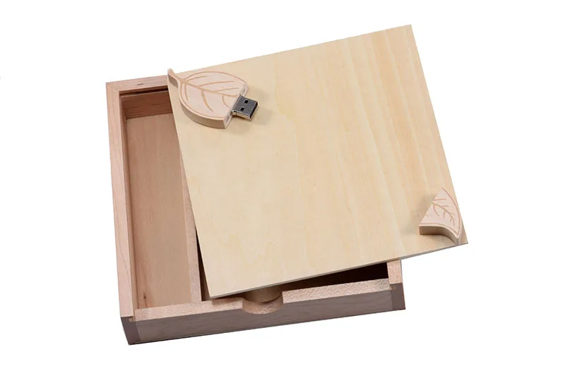 1 шт. бесплатный логотип орех фото уникальный альбом деревянный usb+ коробка карта памяти Флешка 4 Гб-64 Гб фотография, свадебная студия 170*170*35 мм
