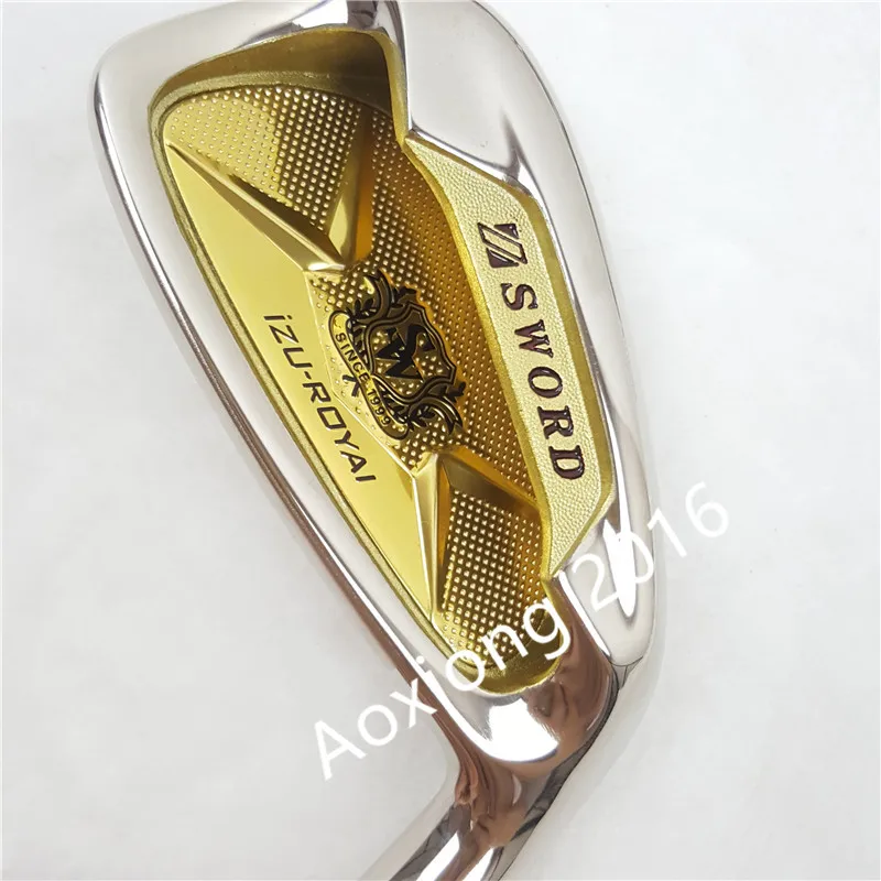Новые мужские клюшки для гольфа катана Меч IZU Золотая версия набор 4 9 p.a.s (9