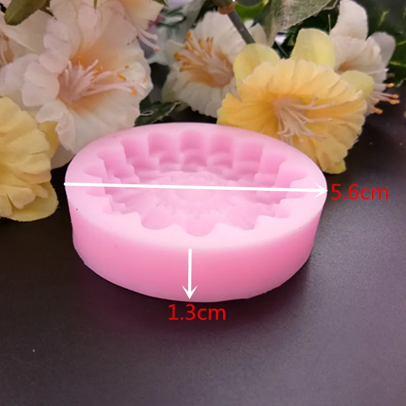 3D Sunflower Silicone Fondant Mold DIY Chocolate Soap Mould Cake Decorating Tools Kitchen Accessories F272 | Дом и сад