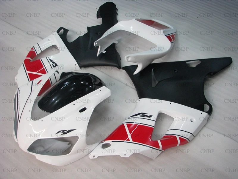 Обтекатель для мотоцикла YAMAHA YZFR1 1998 1999 комплекты всего тела 98 Красный Белый 50 й