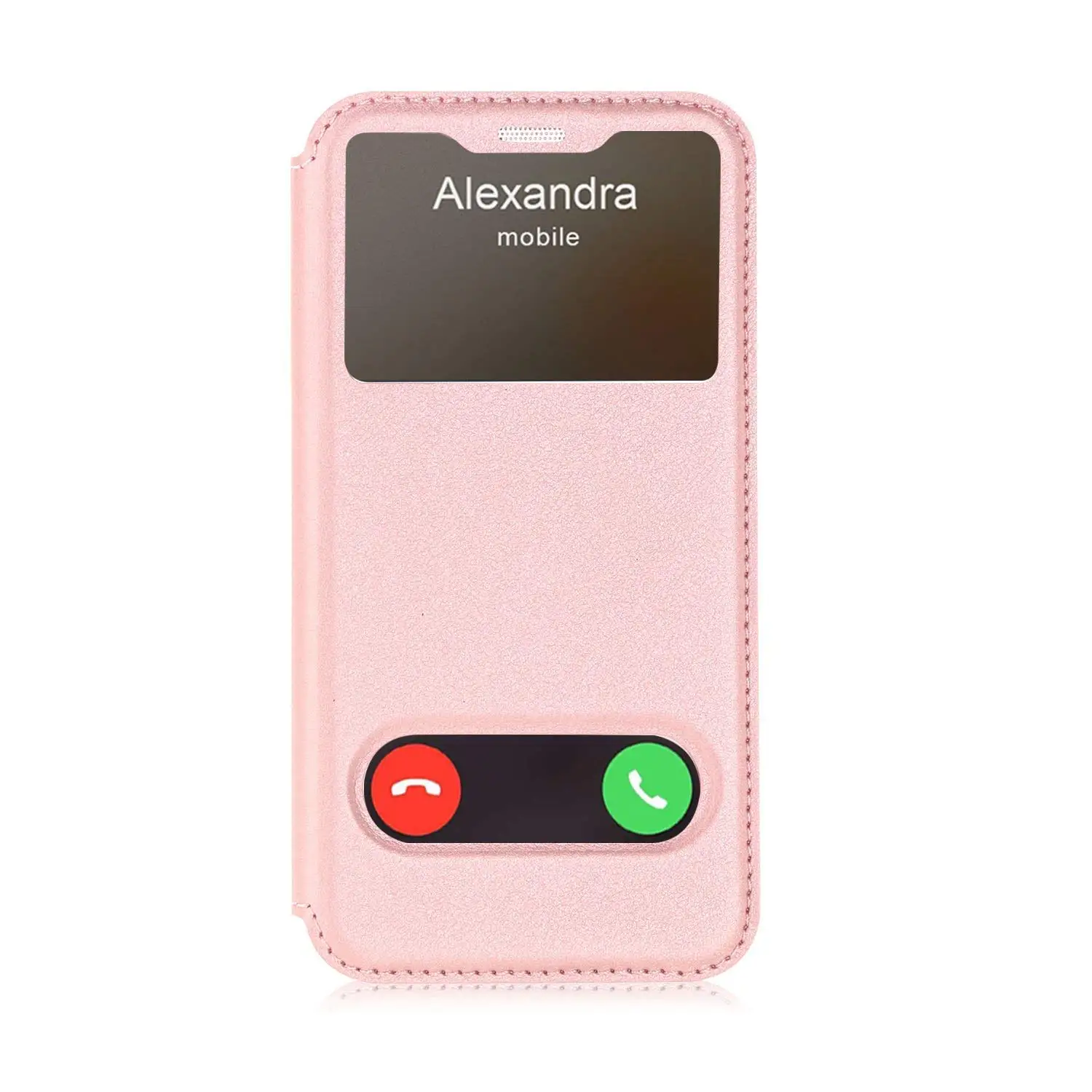 Чехол для iPhone X s (5 8 &quot) XS Max PU кожаный флип Роскошный Открытый вид окна магнитный