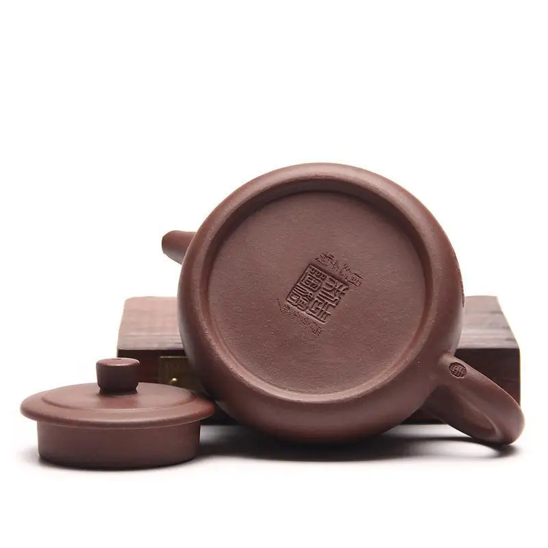 Чайный горшок с благословением грязевой Фиолетовый Глиняный чайный набор чайные