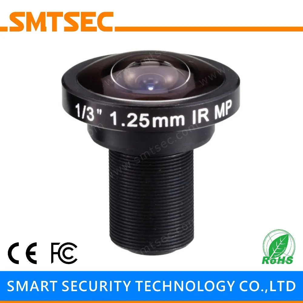 Камера видеонаблюдения SMTSEC SL RY125F20IR 1/3 дюйма широкий угол обзора 185 мм F2.0 M12X0.5