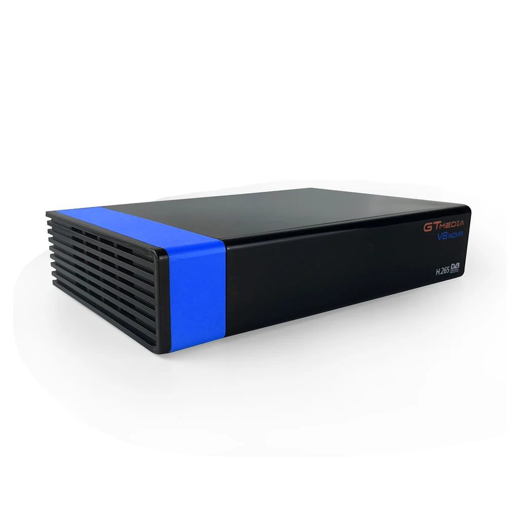 GTmedia V8 Nova синий DVB S2 HD спутниковый ресивер Поддержка H.265 Ccam Newcamd power vu biss встроенный