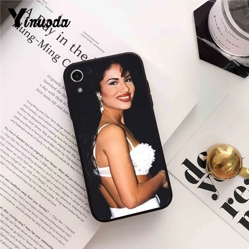 A11 Yinuoda selena quintanilla ТПУ Мягкий силиконовый чехол для телефона чехол для iPhone 8 7 6 6S Plus X XS MAX 5 5S SE XR 10 чехол Fundas Capa - Цвет: A11