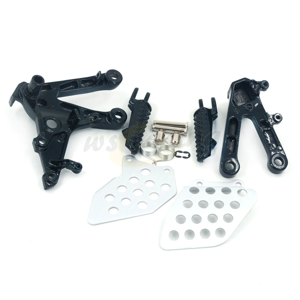 Подножки для мотоцикла Передние подножки педалей HONDA CBR600RR CBR 600 RR 2007 2014 07 08 09 10 11 12 13
