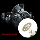 10 шт. + 3,0 мм оправка Dremel аксессуары алмазная шлифовальная пила дисковая резка Dremel вращающийся инструмент алмазные диски