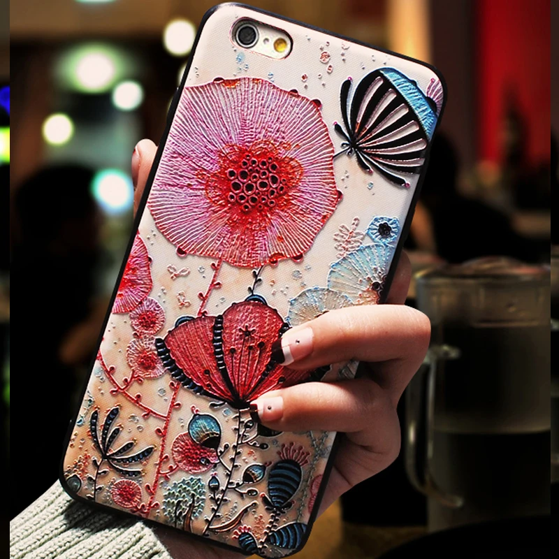 Роскошный милый 3d чехол YuoTuo для телефона apple iphone 6 6s plus s 6plus силиконовые аксессуары