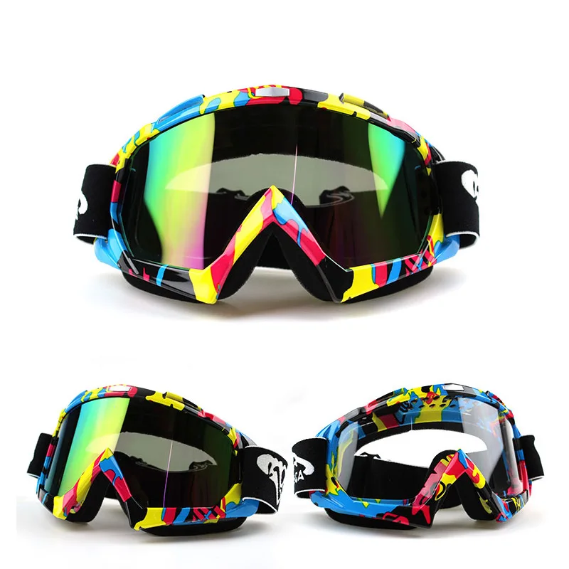 2018 лыжные очки Gear s Гибкая кросс шлем маска для лица мотокросса ATV Dirt Bike UTV