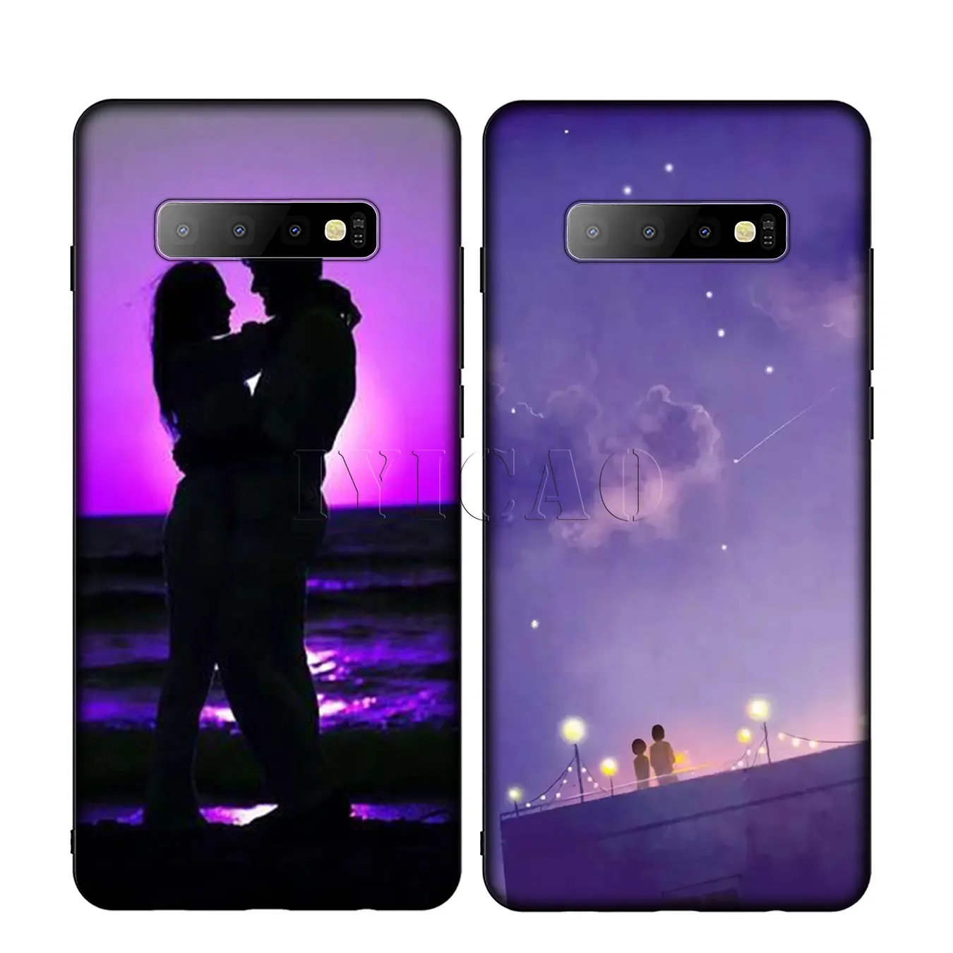infinity on Purple Coque Shell Silicone Soft Phone Case for Samsung Galaxy S20 S10 S9 S8 Plus Lite Ultra S6 S7 Edge S10e E Cover | Мобильные