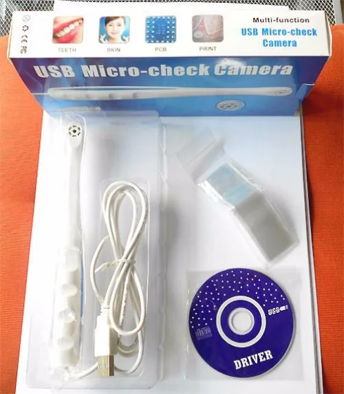Интраоральная цифровая камера, проводная(USB порт) 6 белых светодиодов