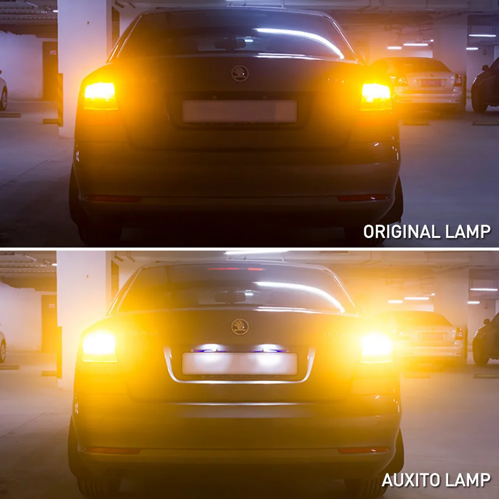 2 шт. T20 светодиодный W21/5 Вт 7443 14 SMD Автомобильные стоп-сигналы 21/5 Вт DRL вождения автомобиля лампа стоп лампы поворотники красный, белый янтарь DC 12V