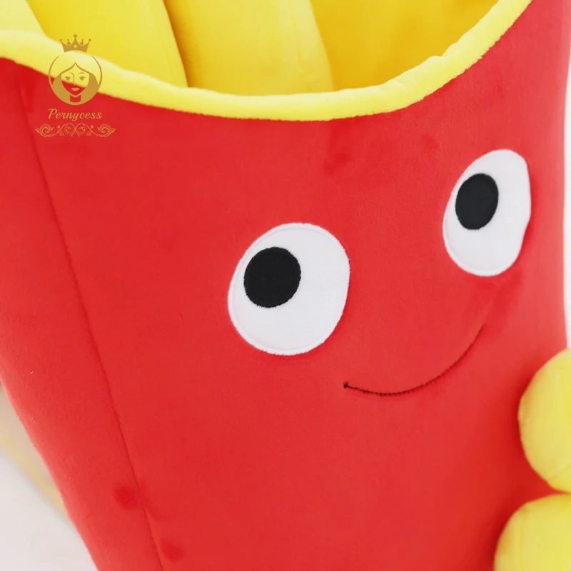 1PCS 50CM Cute Cartoon Expression Pizza French Fries Cushions Creative Plush Stuffed Toys Home Decoration | Игрушки и хобби