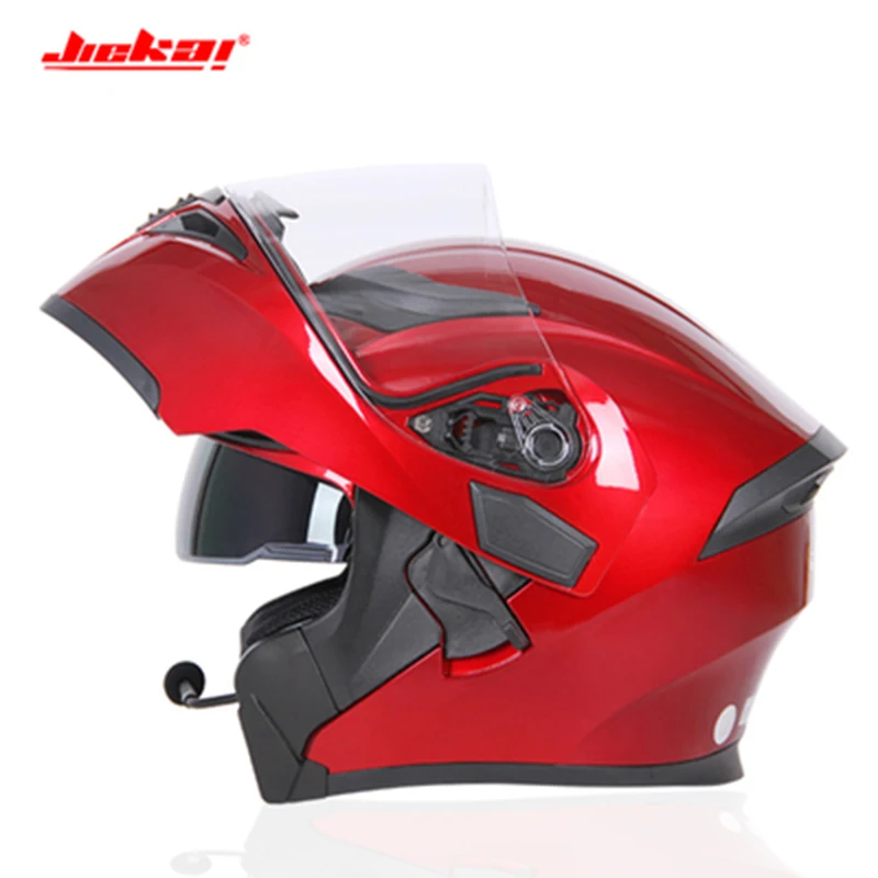 Мотоциклетный шлем с двойным козырьком и откидной крышкой 4 сезона головной убор