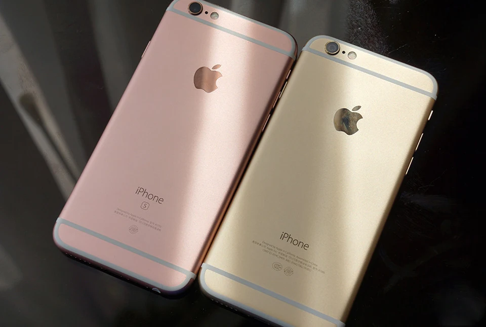 Разблокированный Apple iPhone 6S мобильный телефон с внешним аккумулятором 4," IOS Dual Core A9 16 Гб/64/128 ГБ Встроенная память 2 Гб Оперативная память 12.0MP 4 аппарат не привязан к оператору сотовой связи IOS смартфона