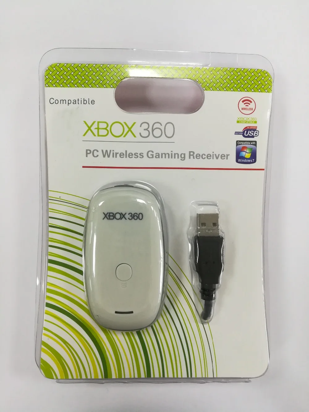 Беспроводной контроллер для ПК адаптер Microsoft XBOX 360 Xbox Windows XP/7/8/10 черный белый цвет |