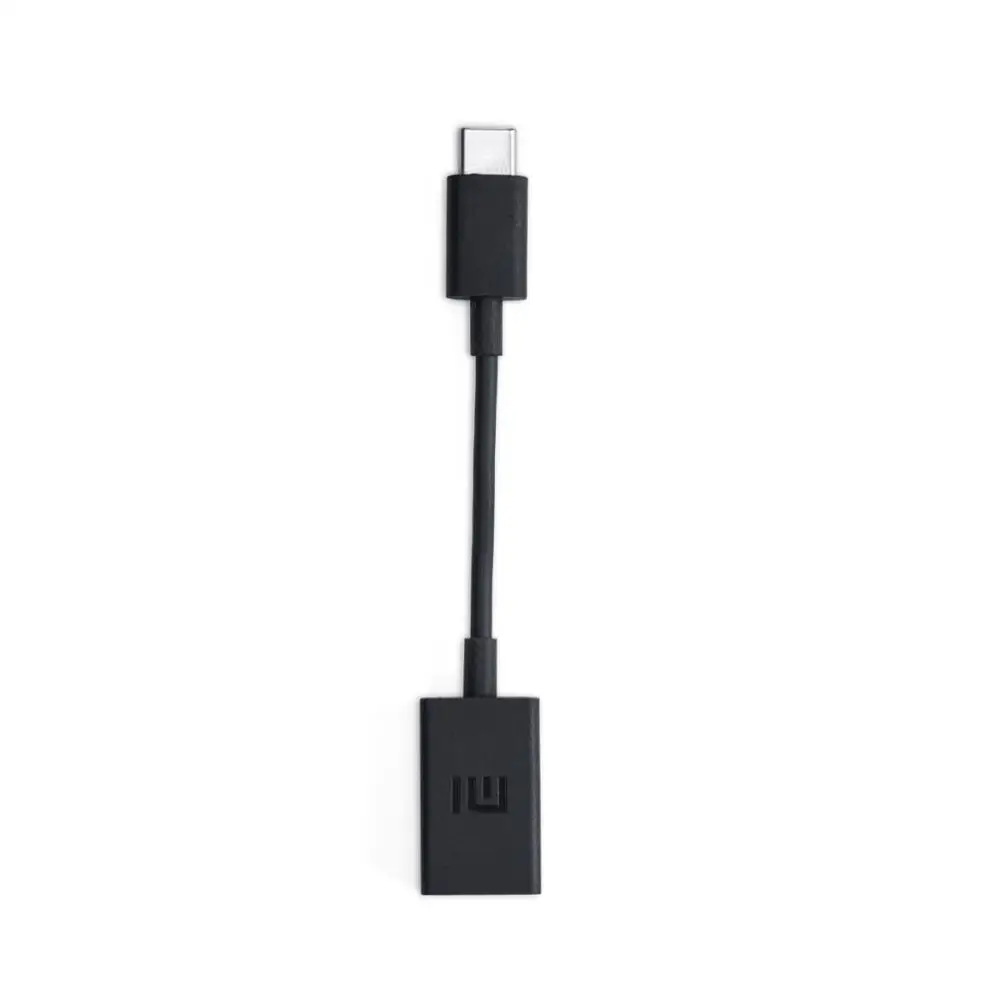 Xiaomi OTG Дата кабель тип-c к USB преобразования внешнее устройство зарядки внешний диск U для обмена данными легко носить с собой - Цвет: Черный