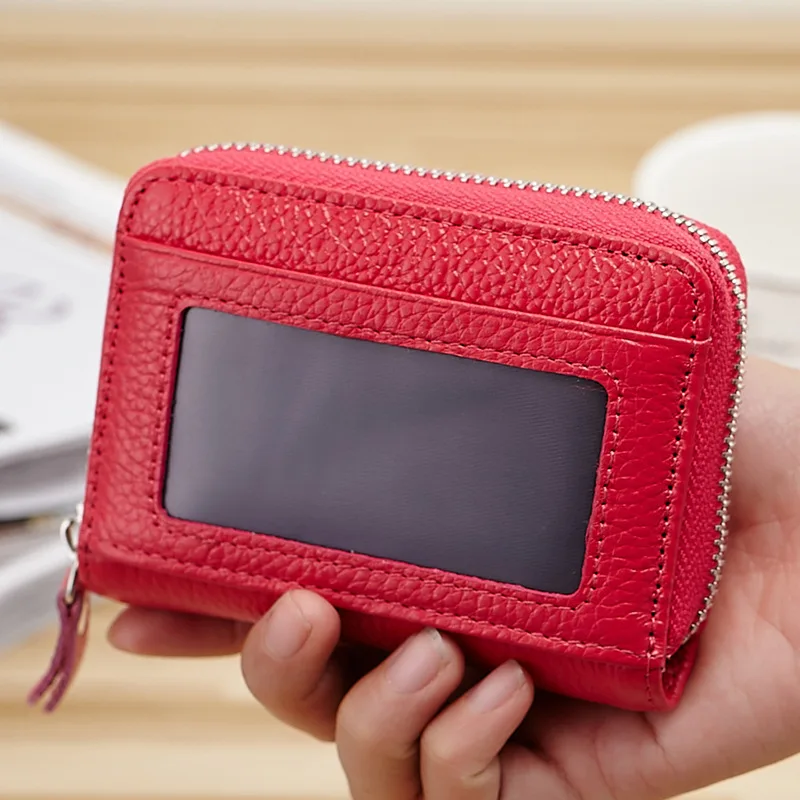 Women Coin Purses 100% Genuine Leather Wallets Cowhide clutch famous brand women Ladies bags 5 colors Key Holder bag 2558|brand coin purse|coin