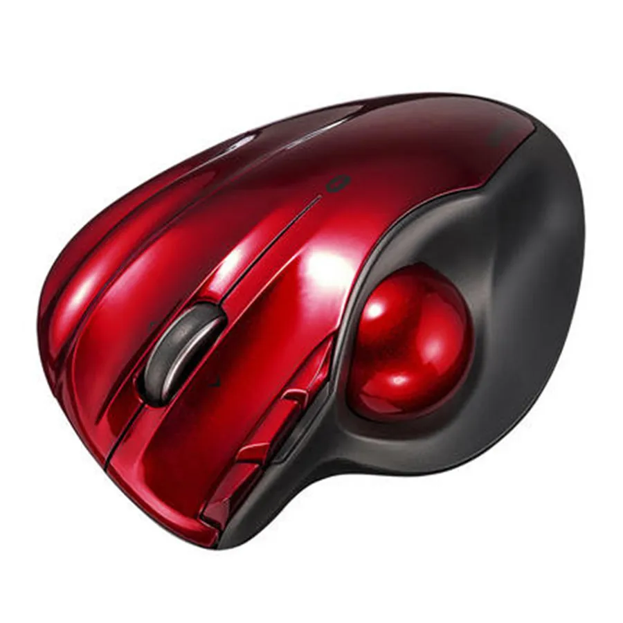 Bluetooth mouse red SANWA поставка эргономичная Проводная/Беспроводная/bluetooth трекбол мышь креативная для мужчин и женщин для офиса и дома регулируемая скорость мыши - Цвет: Bluetooth mouse red