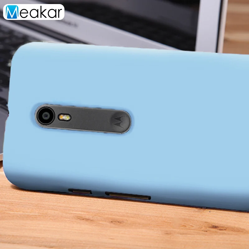 sky blue Coque 5.0For Moto G3 чехол для Motorola Moto G3 G 3rd Gen 3 двойной Xt1541 Xt1542 Xt1543 телефона чехол-лента на заднюю панель - Цвет: sky blue