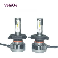 vehigo mini h7 led car headlight h1 h3 h4 h7 h8 h11 5202 880 881 h27 9004 9005 9006 9007 9012 led foglight lamp 6000k 8000lm 72w