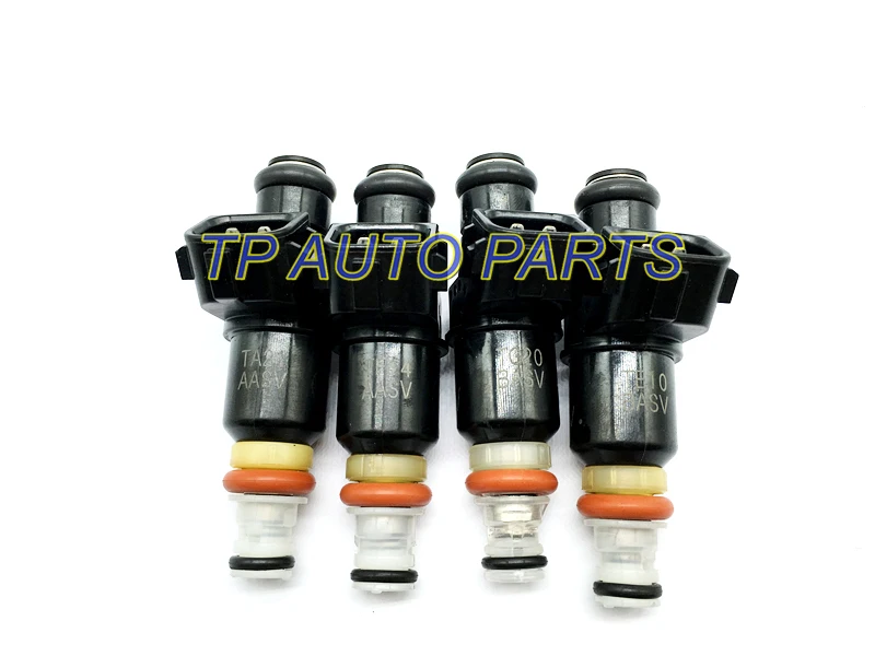 4 шт. топливный инжектор подходит для фотоэлемента Hon da Accord 2004 2010 2.4L OEM #16450 RAA A01| |