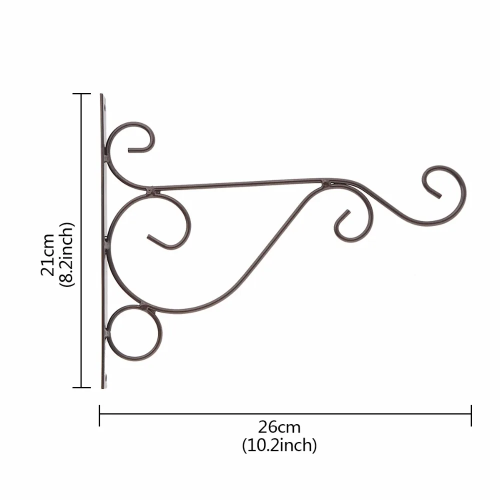 5 шт. цветочный горшок подвесные балконные горшки декоративная стойка для