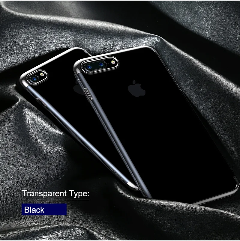 Роскошный чехол для телефона Baseus для iPhone 8, 7 Plus, Ультратонкий чехол-накладка на заднюю панель, чехол для iPhone 8 plus, 7 plus, iPhone8, чехол, Fundas