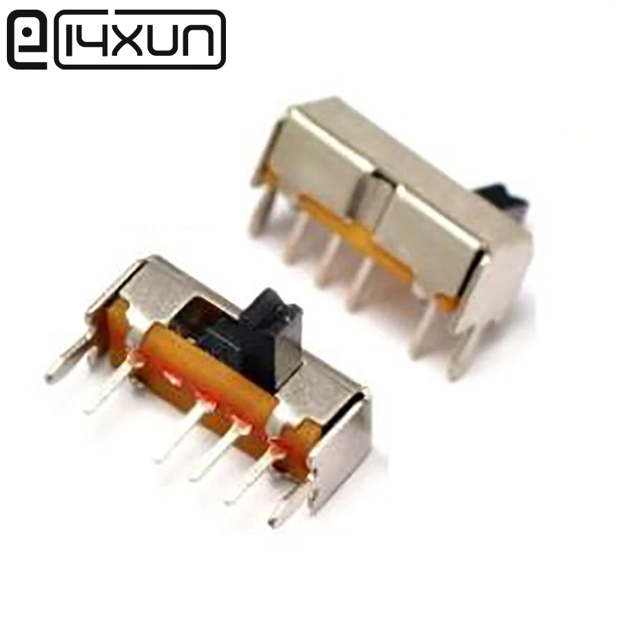 EClyxun 10 шт. мини 6 контактный ВКЛ./ВЫКЛ. SK13D07 Прямоугольный переключатель слайдер