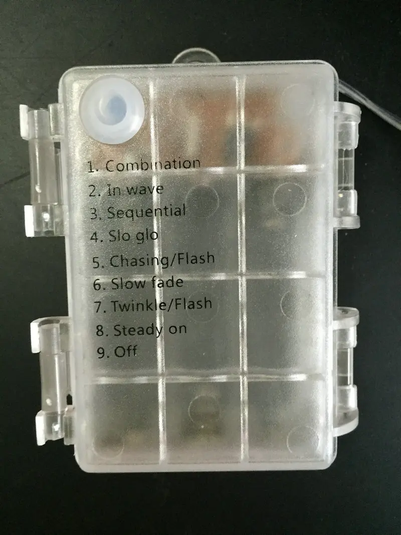 Сказочная светодиодная гирлянсветильник с питанием от батарейки микро-лампа