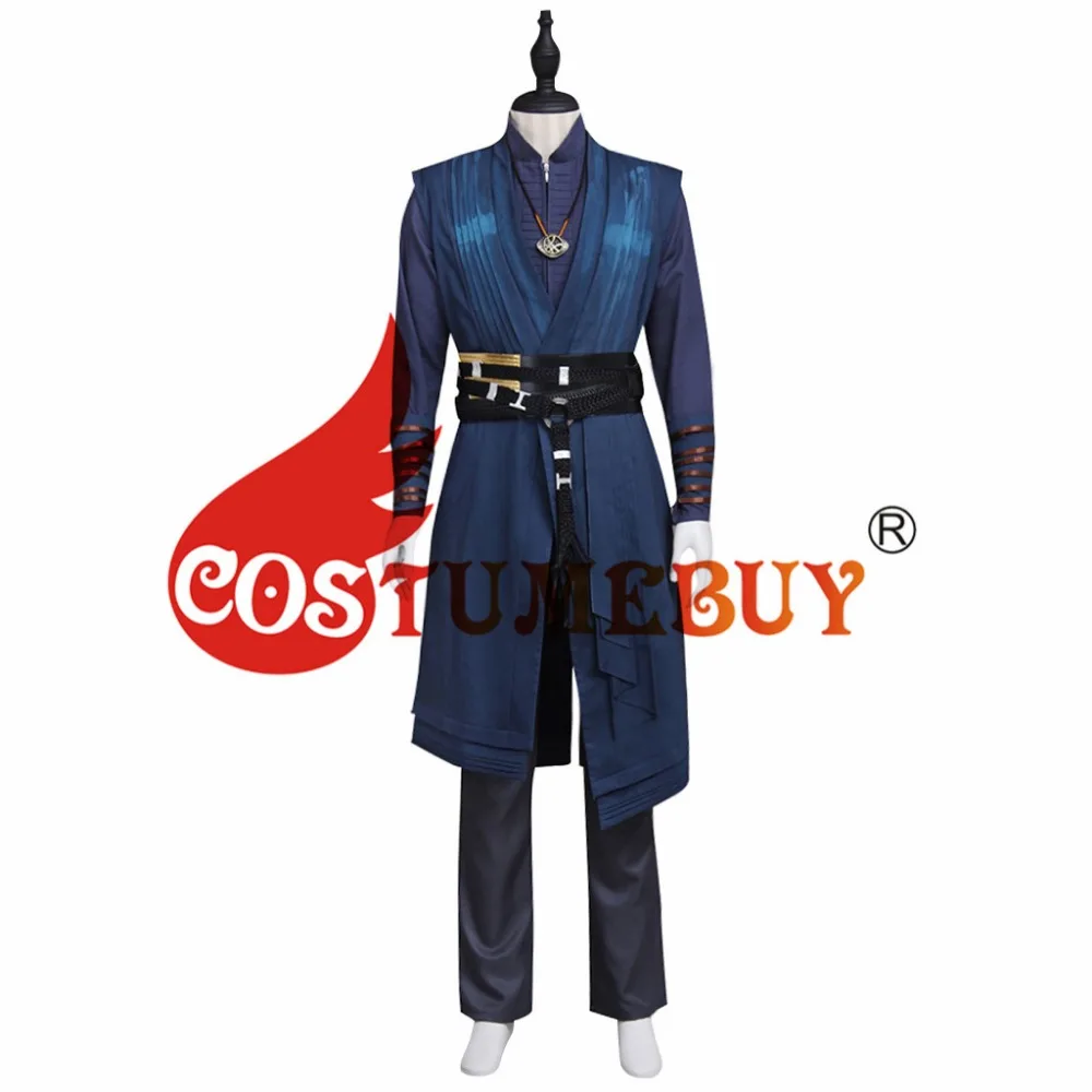 Costumebuy Доктор Стрэндж Мстители доктор д-р. Стивен Винсент странный Бенедикт камбербэтч костюм мужские Хэллоуин костюм L920