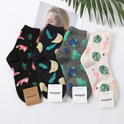 Короткие носки для свежих фруктов 22 26 см|short socks|lemon socksfruit socks |