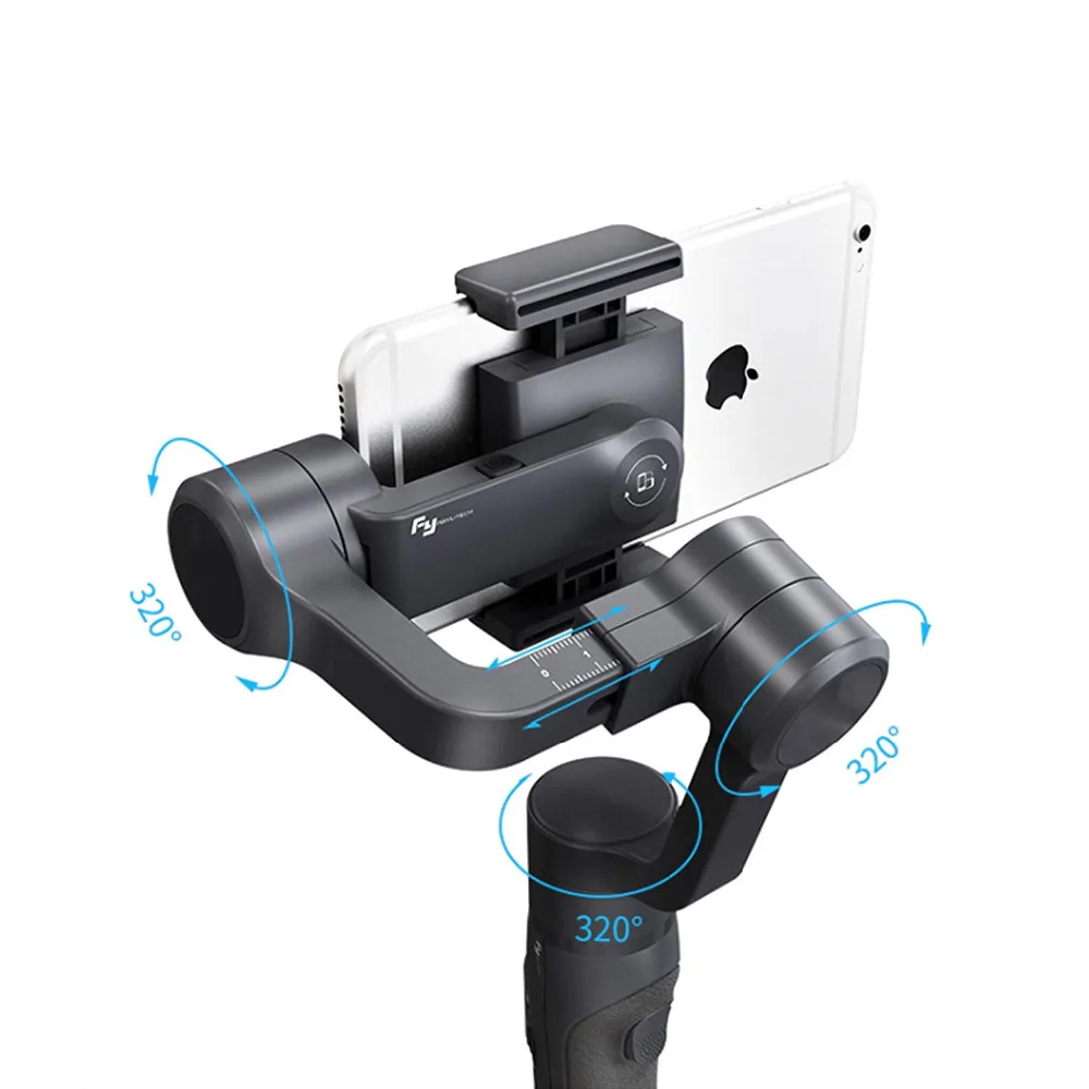 FeiyuTech Vimble 2 3-Axis ручной карданный стабилизатор с 183 мм полюс с Штатив для телефона для iPhone X 8 samsung s8 XIAOMI