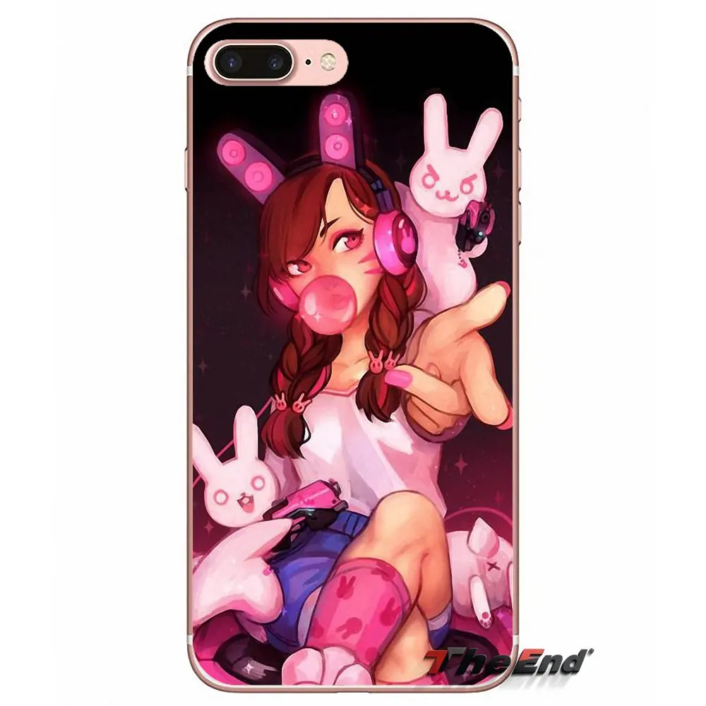 Для Xiaomi Redmi 4 3 3S Pro Mi3 Mi4 Mi4i Mi4C Mi5 Mi5S Mi Max Note 2 OVERWATCH D. va TPU силиконовый чехол для телефона