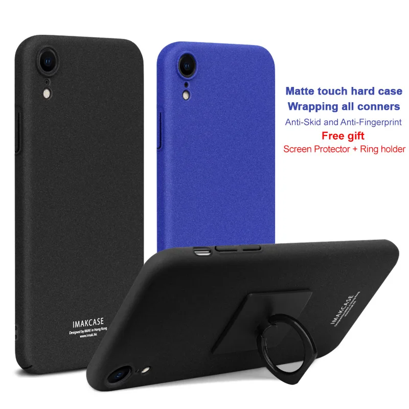 Для iPhone XR чехол IMAK матовый чехол для iPhone XR PC жесткий чехол для Apple iPhone XR 6,1''