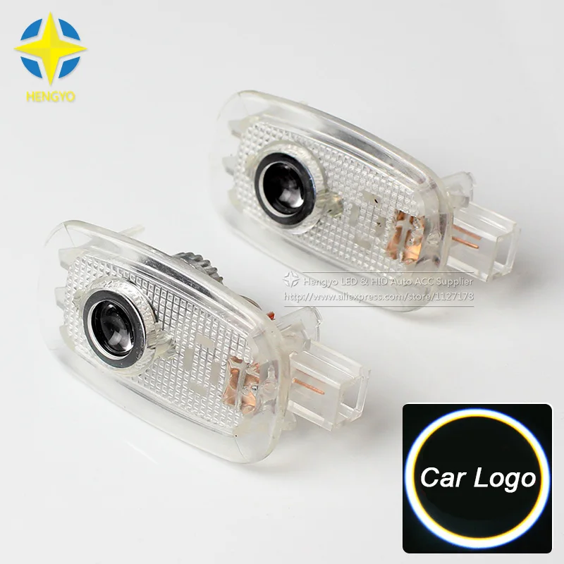 2 шт. Дверь Добро пожаловать логотип свет LED Автомобильные тени проектор