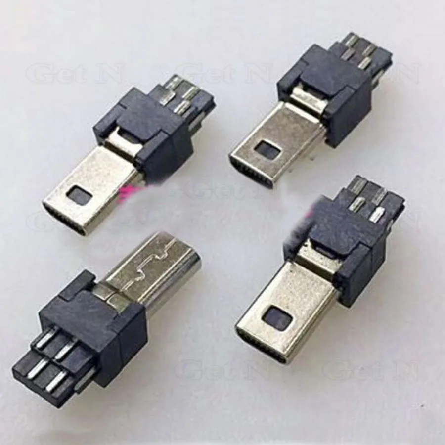 100 шт./лот 8 контактный мини usb разъем штекер высокого качества Enironment friendly|connector| |