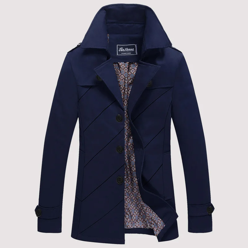 Слева Встроенная память Модные мужские осень чистый цвет Повседневное