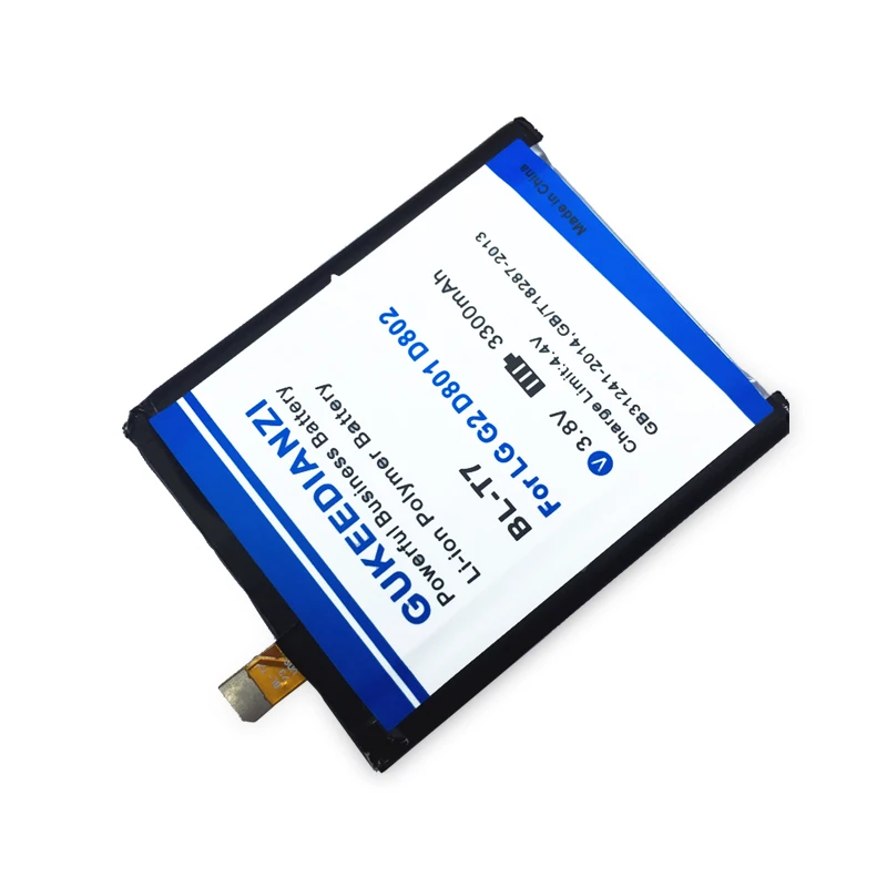GUKEEDIANZI BL-T7 3300mAh Replacement Battery For LG Optimus G2 D802 D800 D801 VS980 LS980 D803 Lithium Polymer Bateria | Мобильные