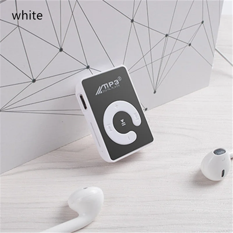 Детский MP3 плеер с зажимом. С поддержкой TF слот для карт. 6 цветов