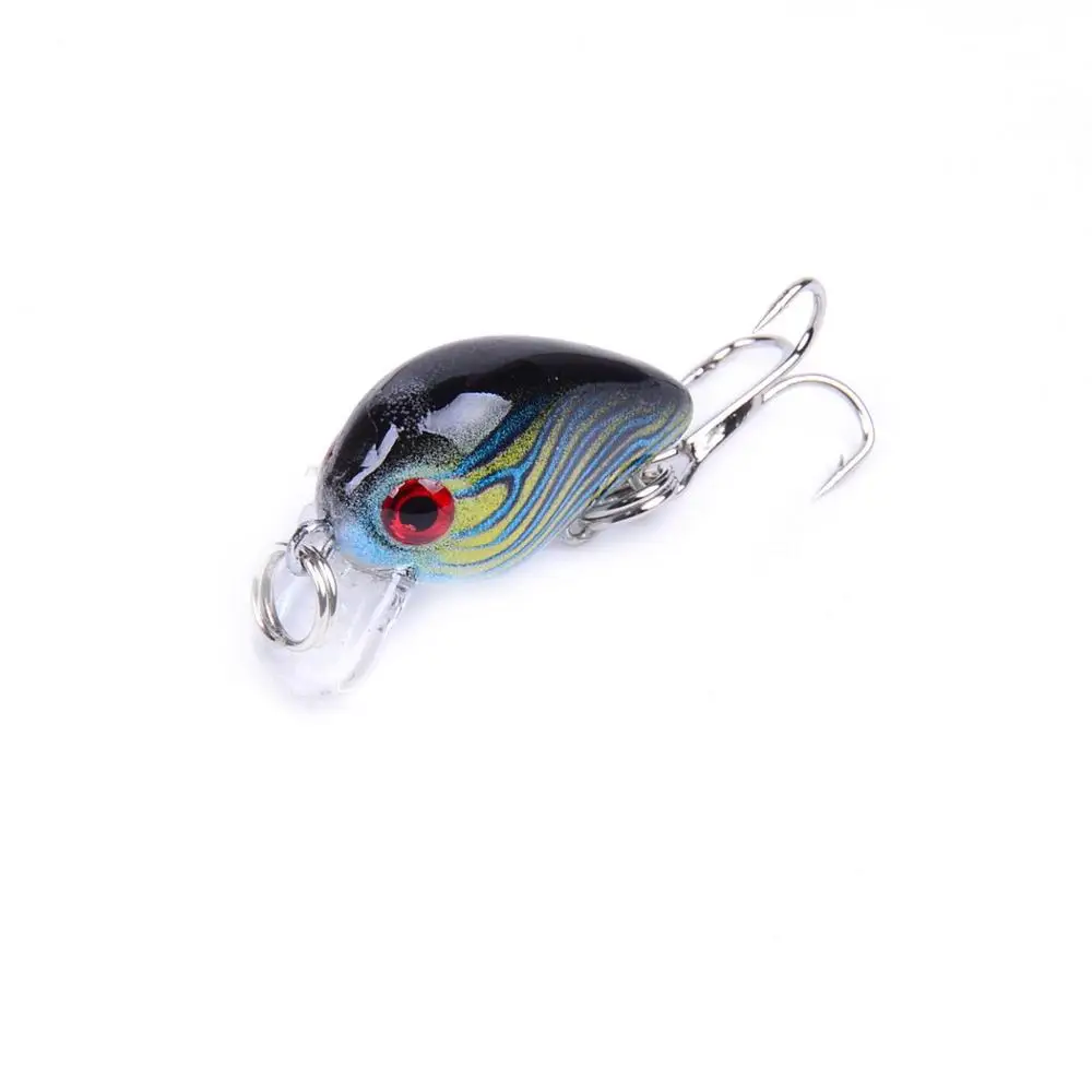 

Gorgons Outdoor Fishing Tackle 2g 3cm Ultralight Wobblers Mini Crankbait Fishing Lures Topwater Rattling Crank