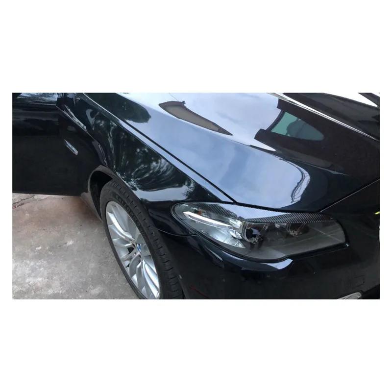 Налобный фонарь из углеродного волокна для BMW F10 5 Series 10 2016|Наклейки на автомобиль|