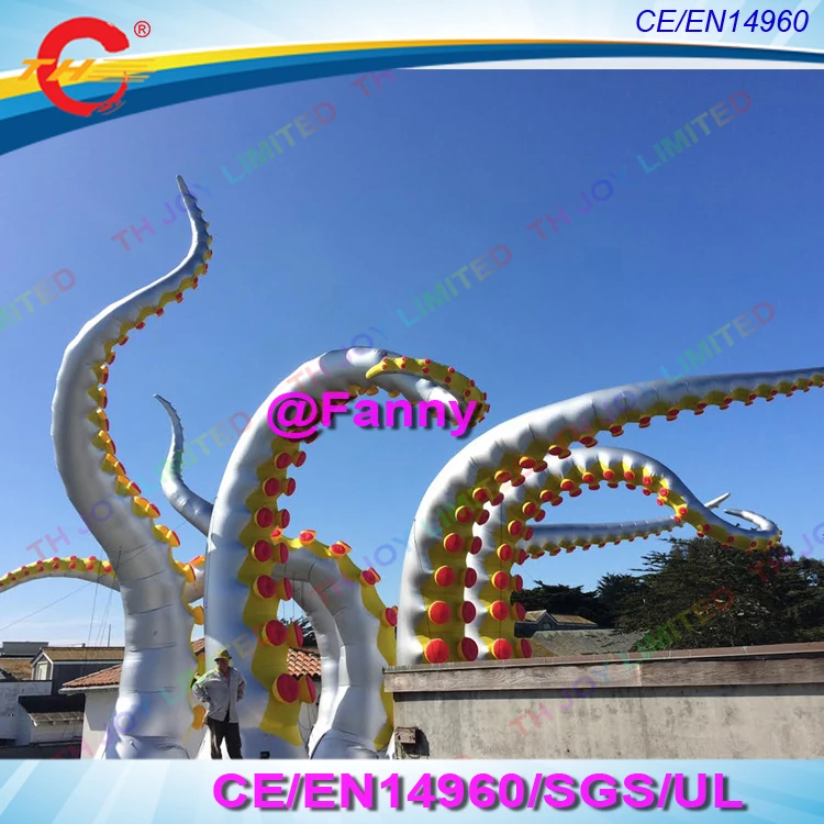 new design INFLATABLE TENTACLES outdoor giant inflatable octopus tentacle inkfish feet for halloween decoration | Игрушки и хобби