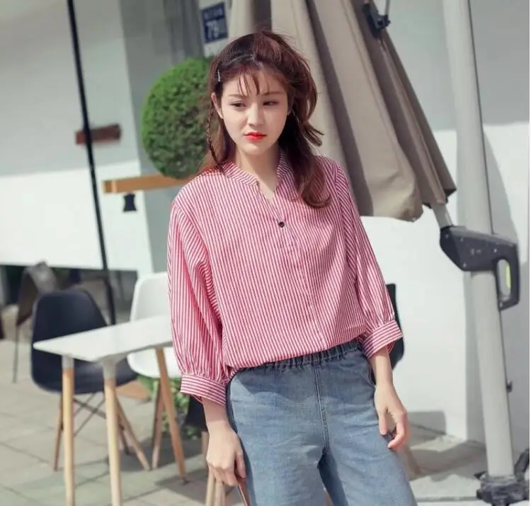Женская одежда Blusa Feminina летние топы и блузки черного синего красного цвета в